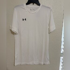 Under Armour Men's White Short Sleeve Jersey Tee